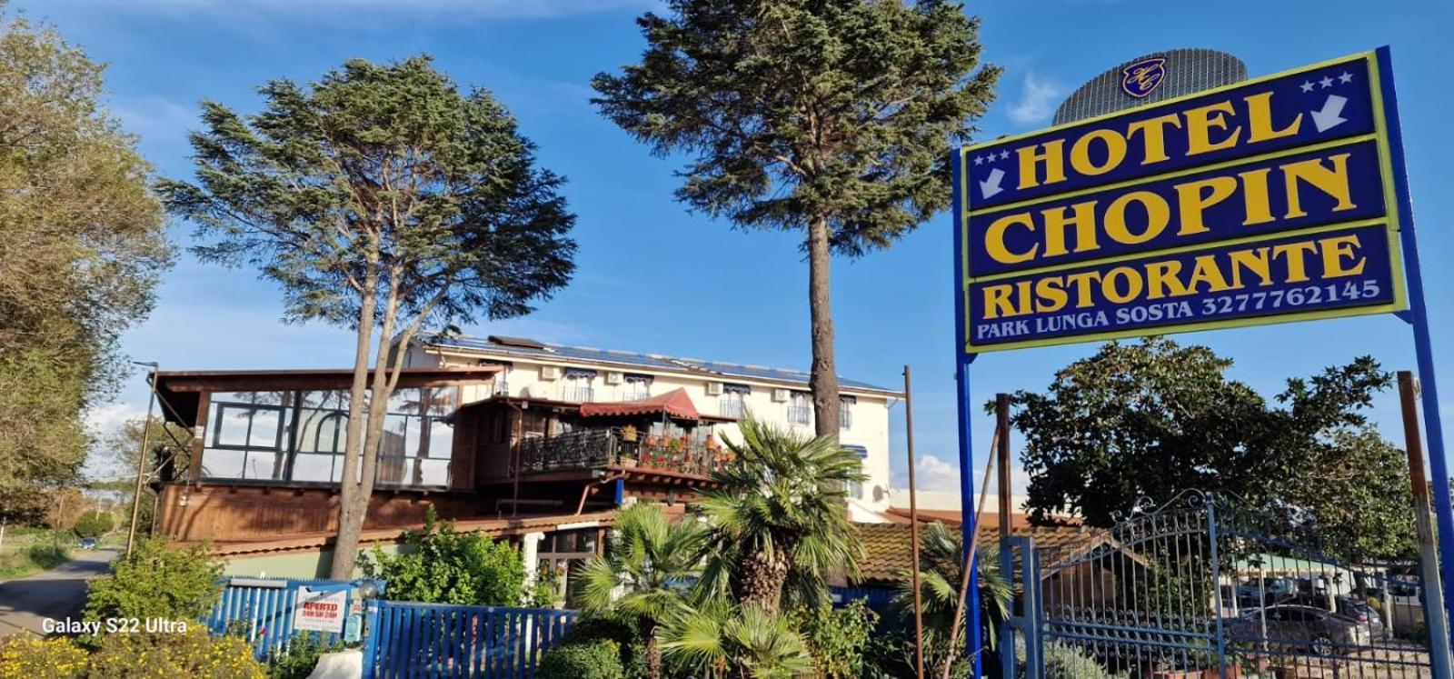 Hotel Chopin Fiumicino Exterior foto