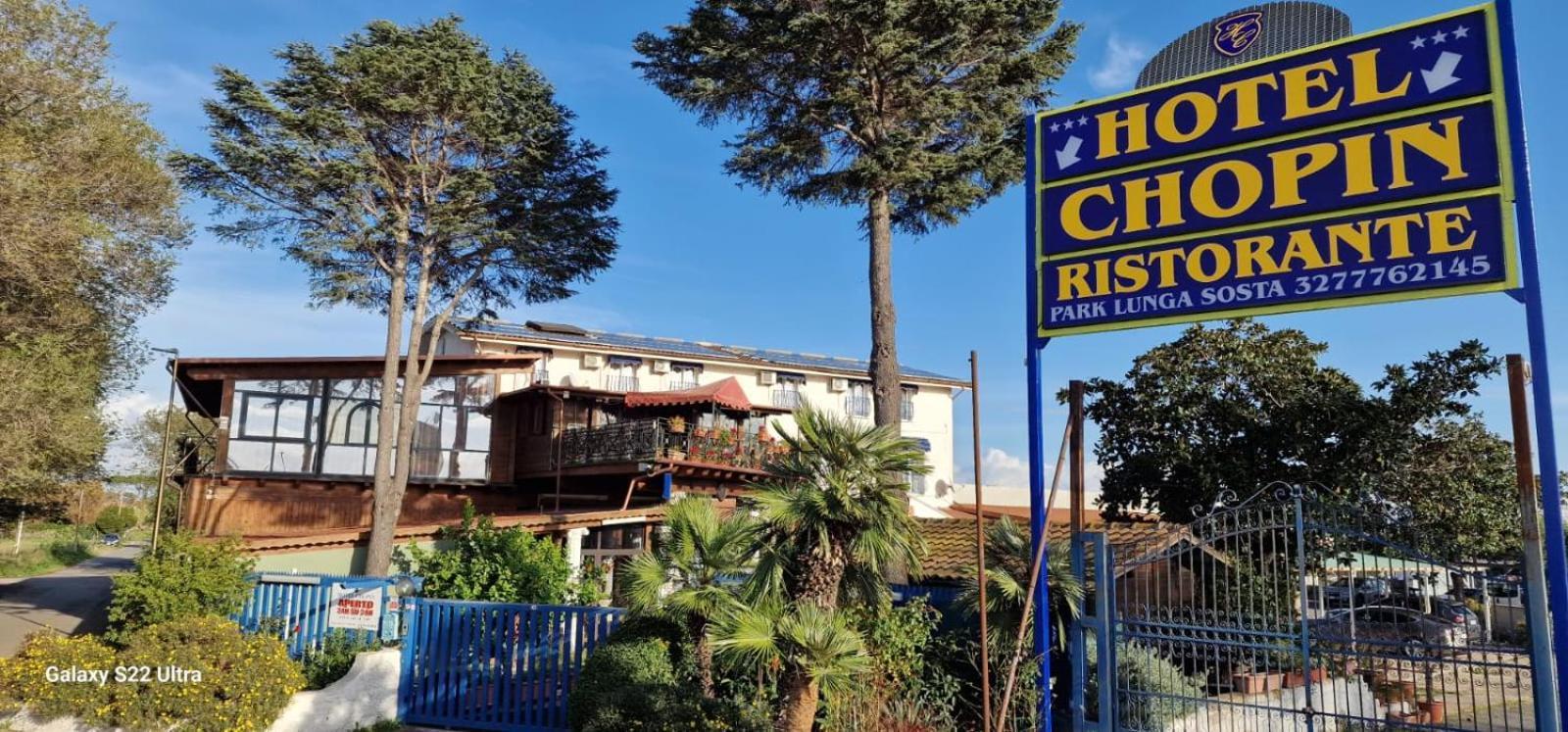 Hotel Chopin Fiumicino Exterior foto